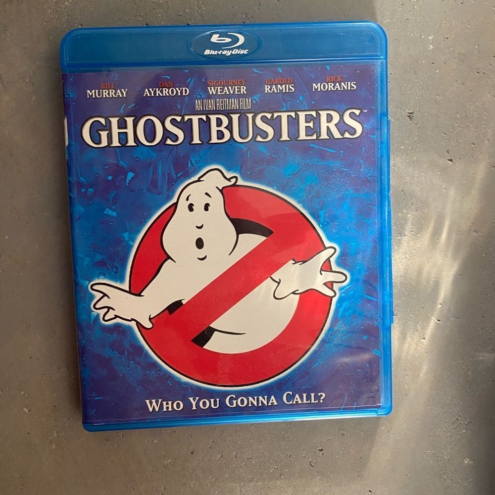 GHOSTBUSTERS BLU-RAY Classic Harold Ramis, Dan Aykroyd, Bill Murray